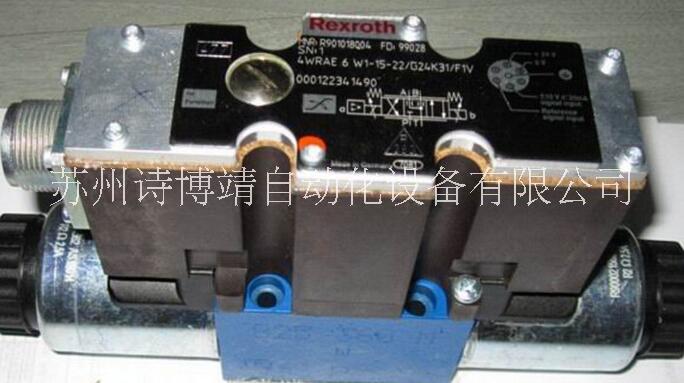 德國力士樂電磁比例換向閥4WRAE6E15-2X/G24K31/F1V  比例換向閥德國力士樂