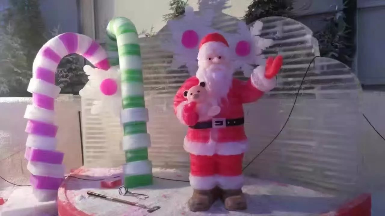 2017火爆冰雪滑道冰雕展，冰雕展制作，冰雕藝術(shù)租賃