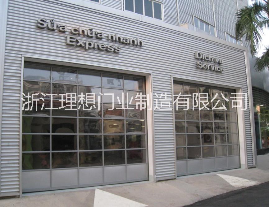 供應(yīng)4S店*透視滑升車庫門