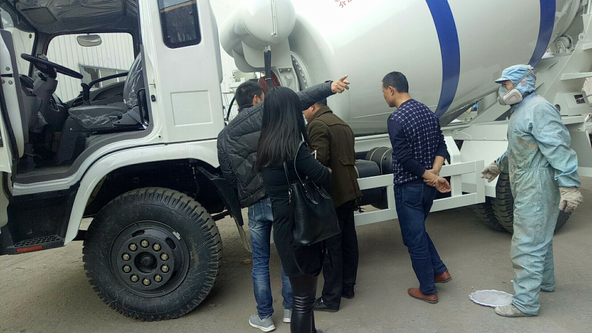小型混凝土攪拌車圖片/小型混凝土攪拌車樣板圖 (2)