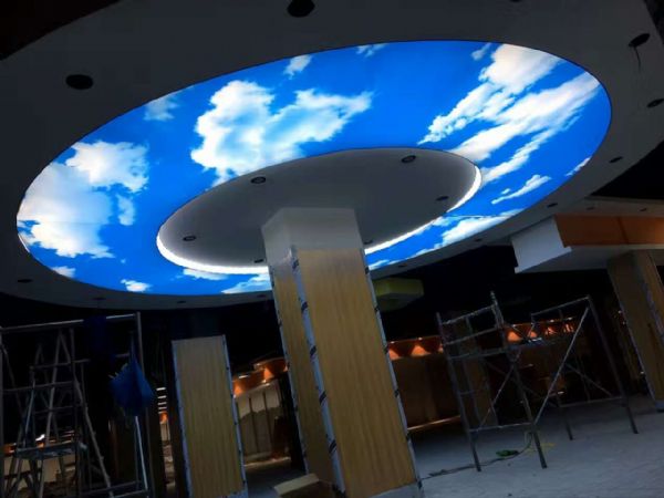 一色天軟膜天花造型圖片/一色天軟膜天花造型樣板圖 (1)