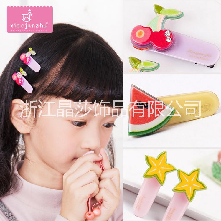 韓版兒童發(fā)夾亞克力發(fā)夾兒童飾品批