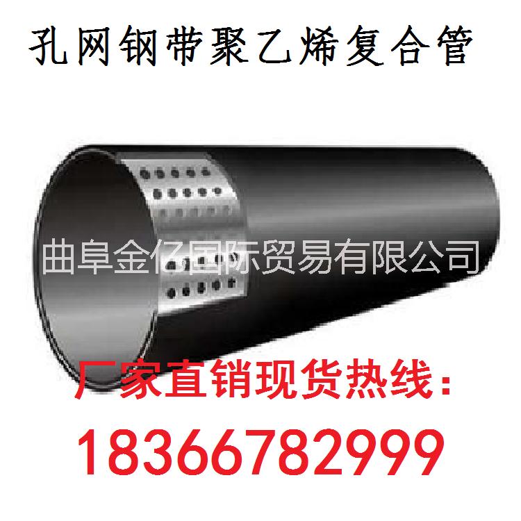 孔網(wǎng)鋼帶聚乙烯管 PE管 鋼絲管