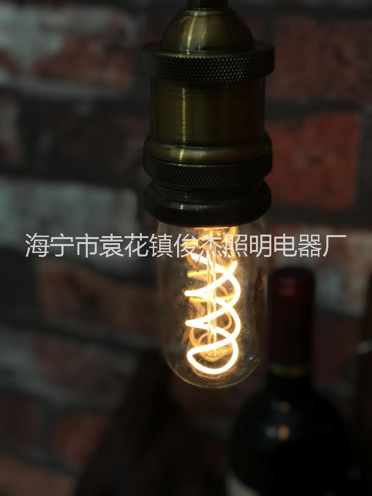 T45柔性燈絲仿古燈led愛(ài)迪生仿古燈led創(chuàng)意柔性燈絲燈歐式風(fēng)格