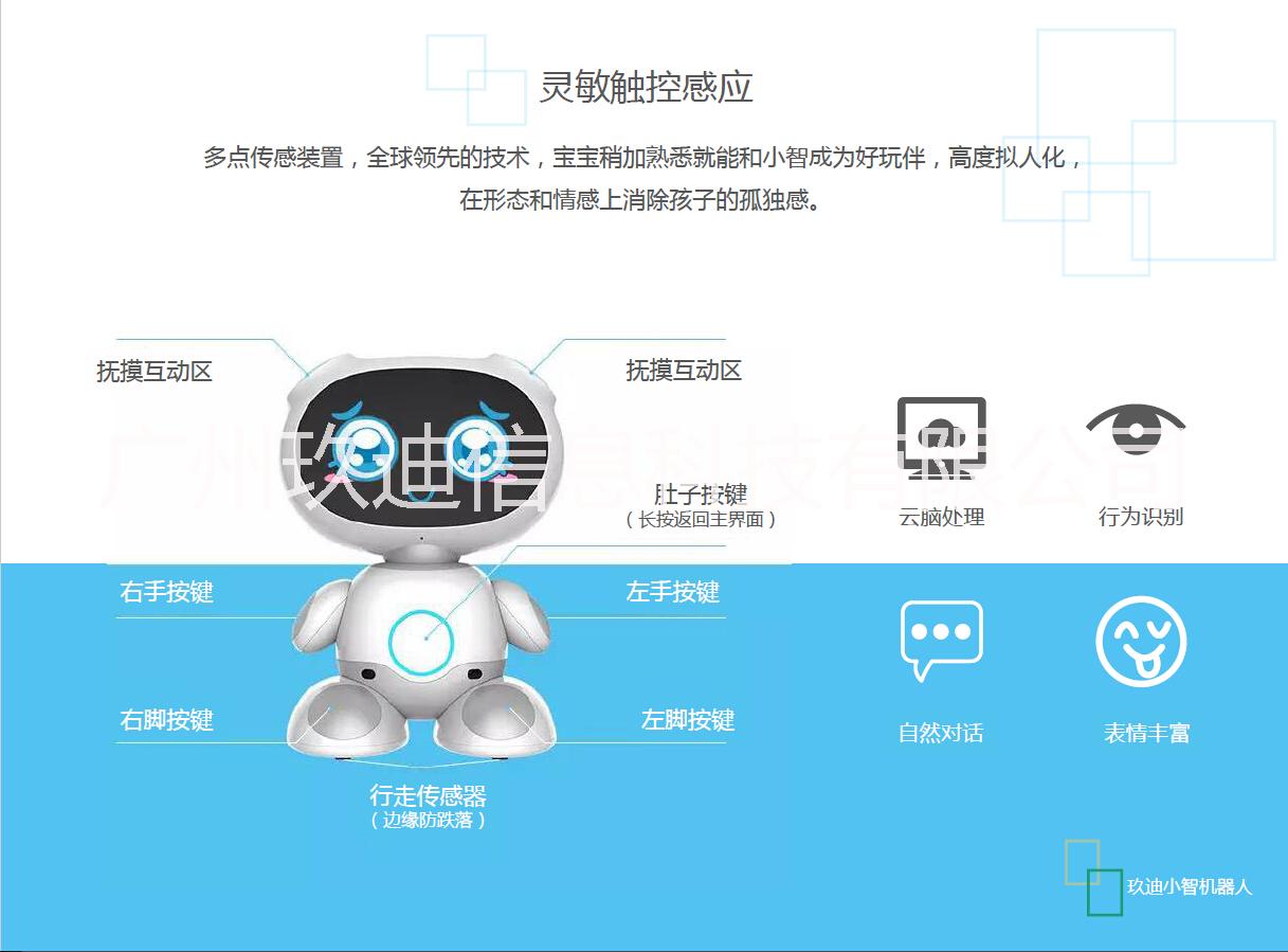玖迪小智酷寶兒童早教陪伴機器人圖片/玖迪小智酷寶兒童早教陪伴機器人樣板圖 (1)