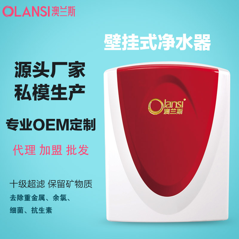 凈水器批發(fā) 廣州凈水器廠家 自來水過濾器澳蘭斯壁掛式家用凈水器