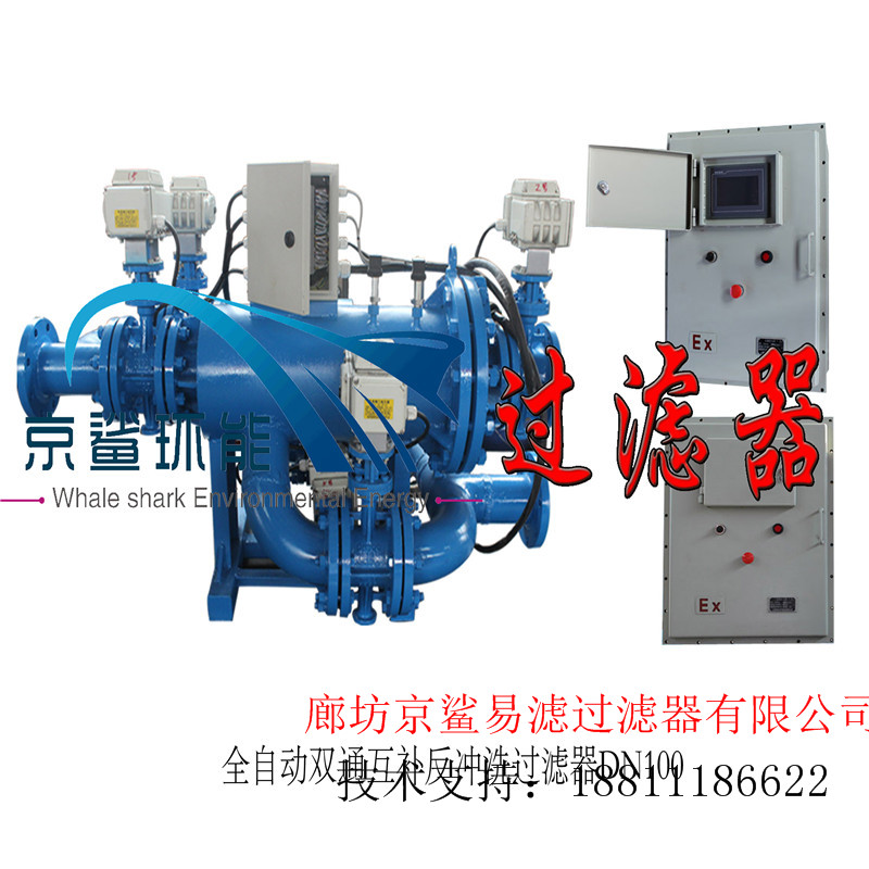 全自動雙通互補反沖洗過濾器圖片