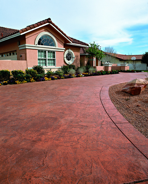 彩色壓模地坪施工圖片/彩色壓模地坪施工樣板圖 (4)