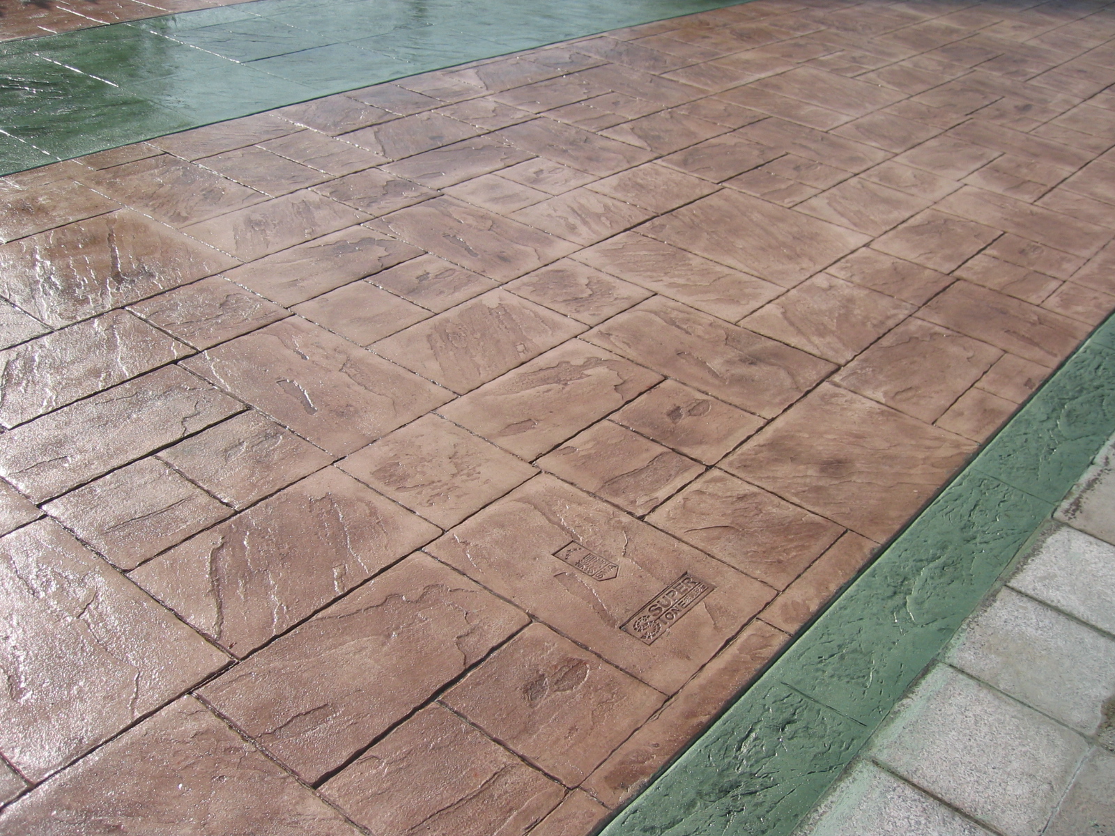 界首市藝術(shù)壓印地坪材料特點(diǎn)圖片