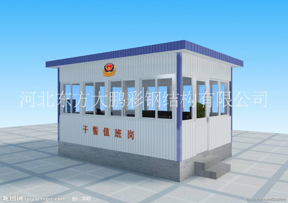 臨建彩鋼房圖片/臨建彩鋼房樣板圖 (3)