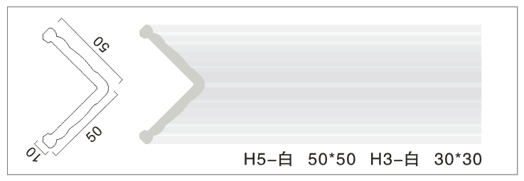 H5白包角线、H5红樱桃包角线、H5黄玉包角线、H5金丝米黄包角线