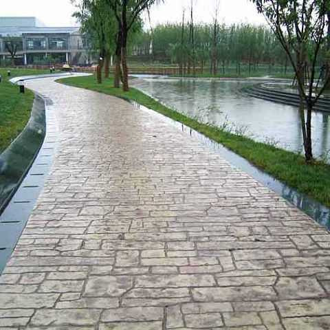 真石麗壓模混凝土廠家直銷 透水地坪 質(zhì)優(yōu)價廉