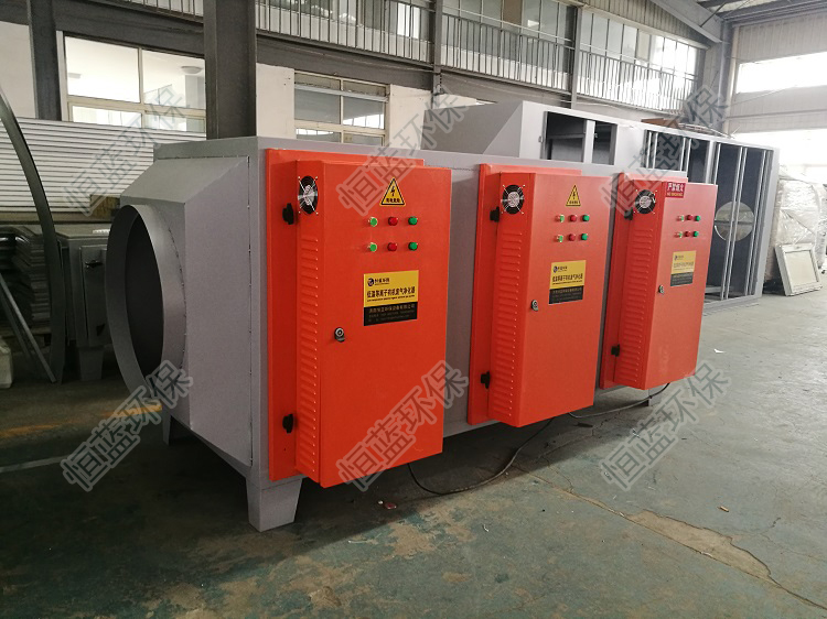 低溫等離子廢氣處理成套設(shè)備圖片