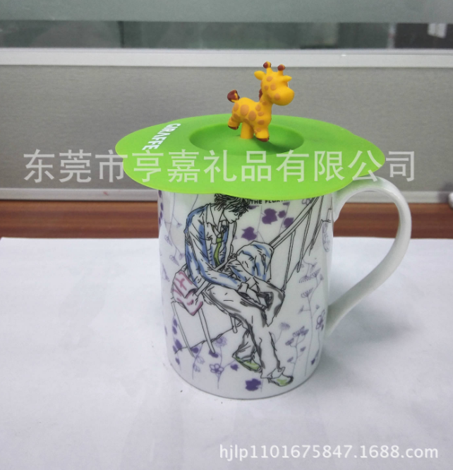 供應(yīng)環(huán)保硅膠杯蓋 廣告促銷杯蓋 防塵保鮮創(chuàng)意禮品杯蓋直銷