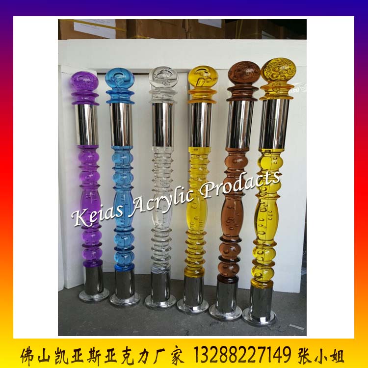 水晶樓梯立柱配件 亞克力扶手 亞克力欄桿 來樣定做 水晶樓梯 立柱配件