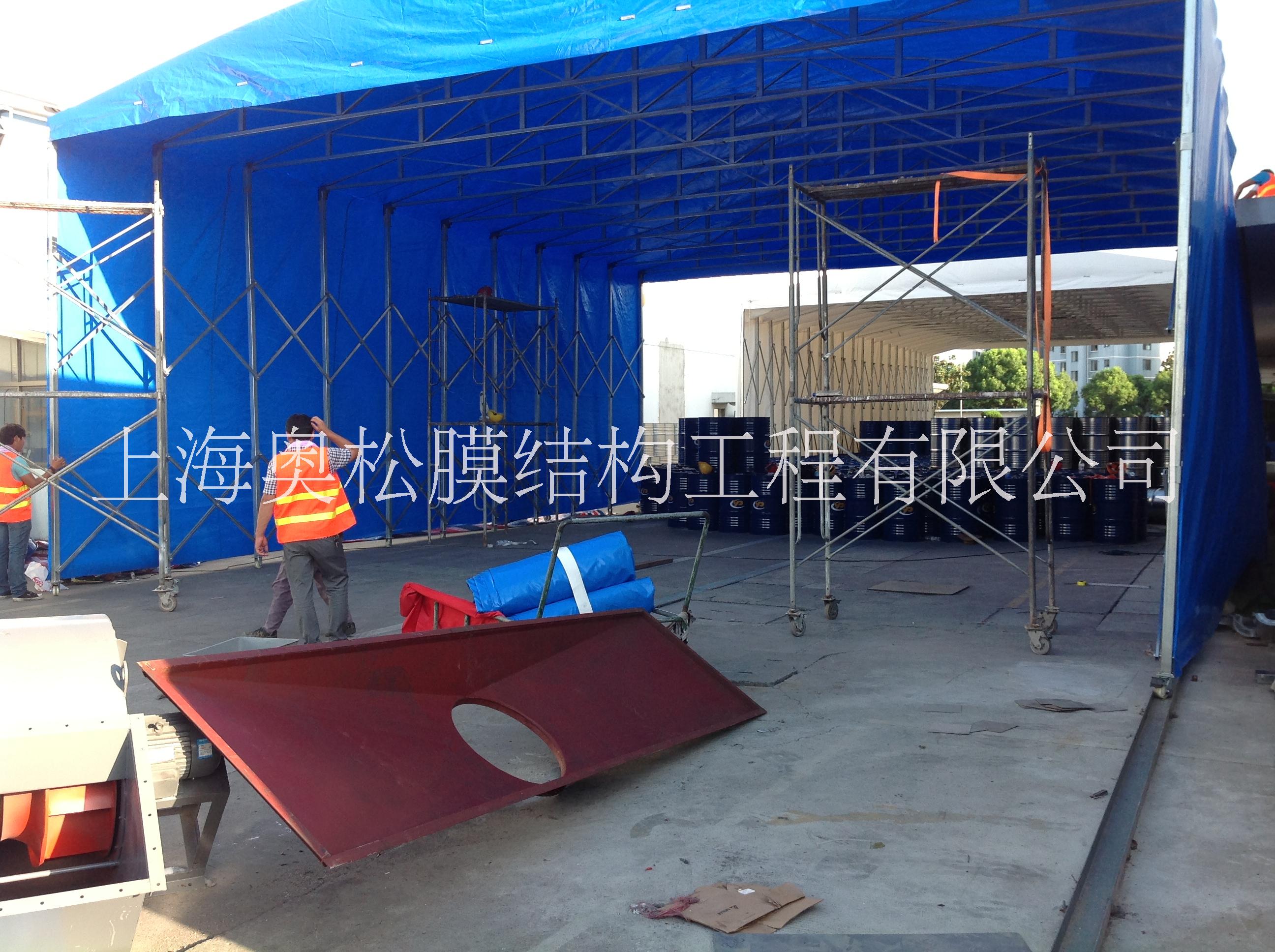 上海推拉蓬圖片