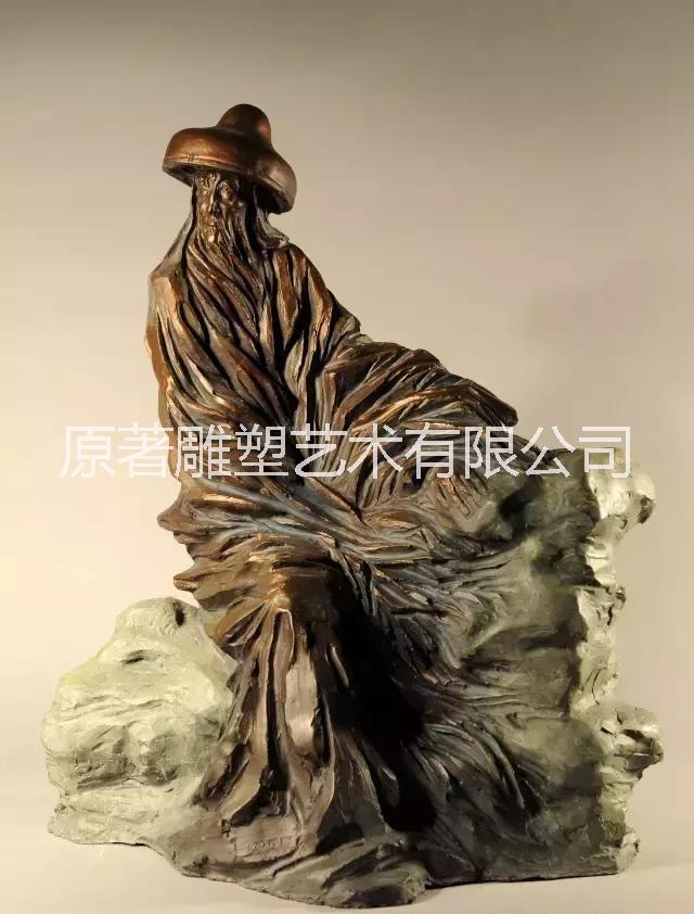 揚(yáng)州八怪鑄銅雕塑圖片/揚(yáng)州八怪鑄銅雕塑樣板圖 (2)
