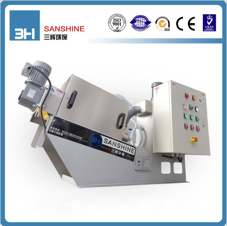 疊螺機| 疊螺式污泥脫水機圖片