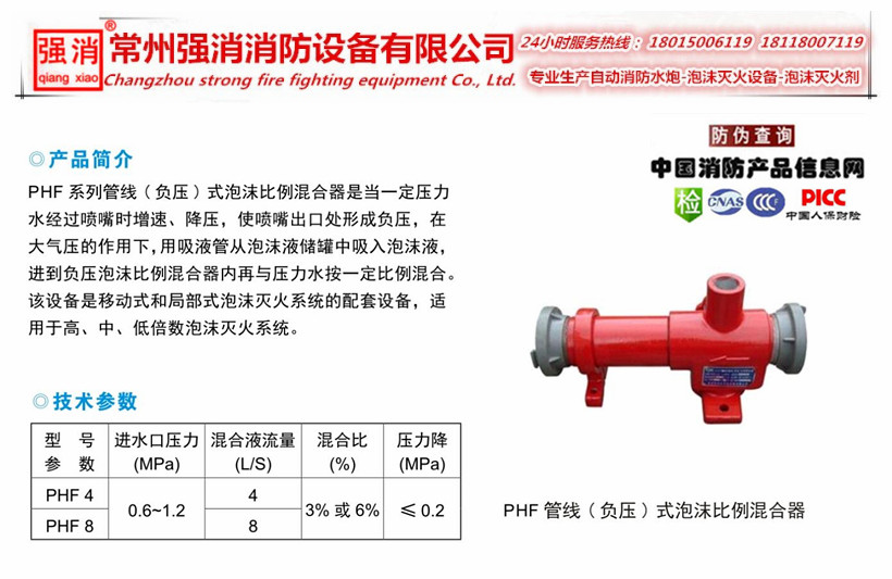 PHF 系列管线（负压）式比例混图片