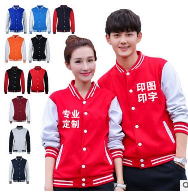 毛圈棉棒球服圖片