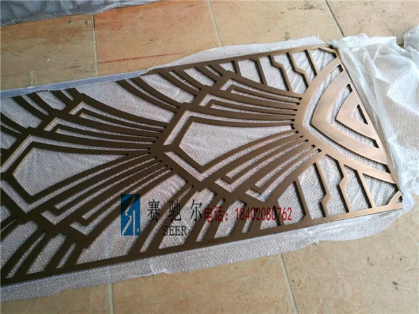 不銹鋼花格屏風(fēng)圖片/不銹鋼花格屏風(fēng)樣板圖 (4)