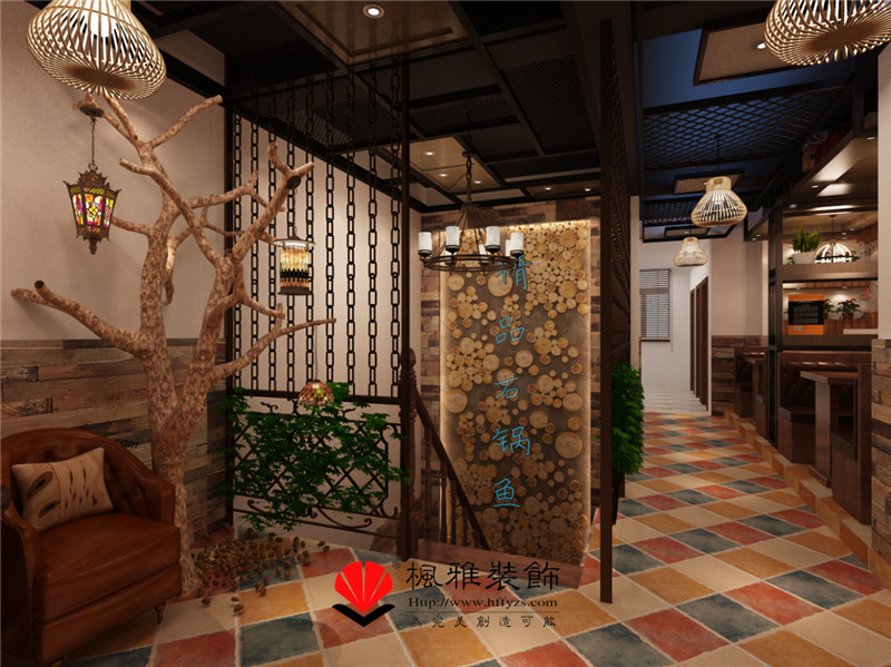 火鍋店裝修圖片/火鍋店裝修樣板圖 (1)