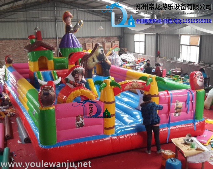 新款充氣城堡圖片