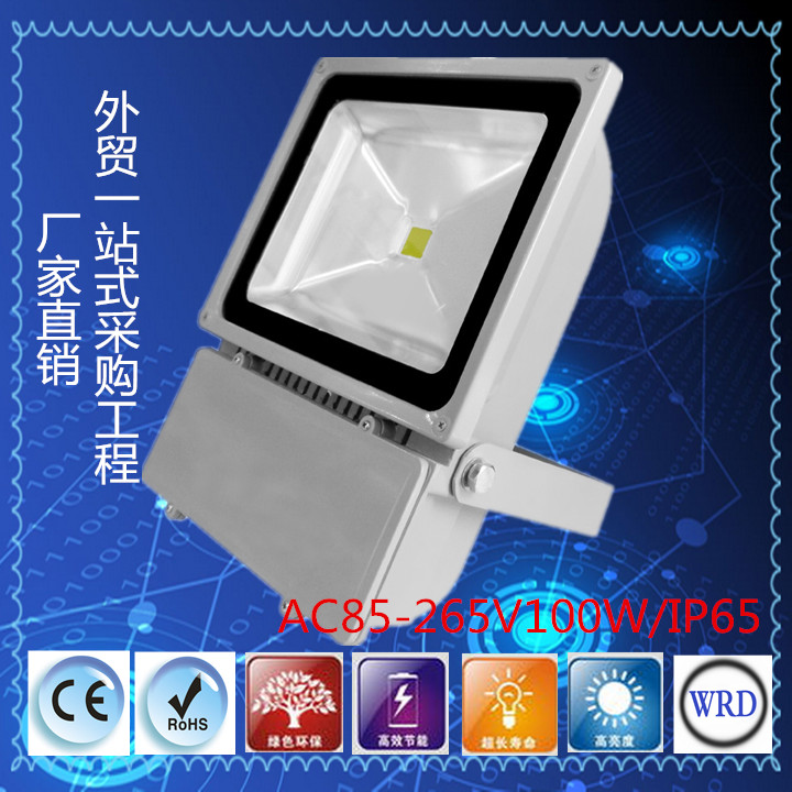 100W LED投光燈泛光燈圖片/100W LED投光燈泛光燈樣板圖 (1)