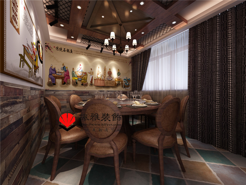 火鍋店裝修圖片/火鍋店裝修樣板圖 (4)