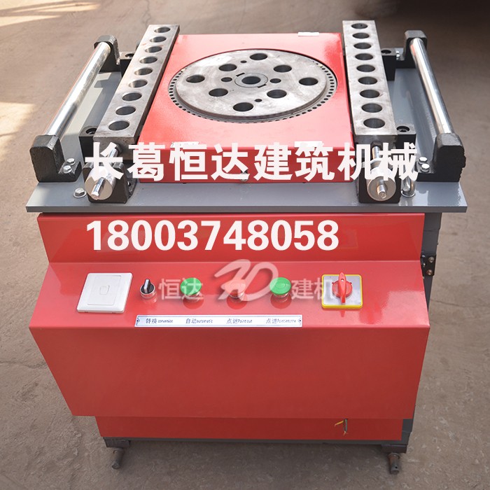 鋼筋半自動(dòng)彎曲機(jī)圖片