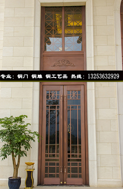 會所銅門圖片/會所銅門樣板圖 (3)