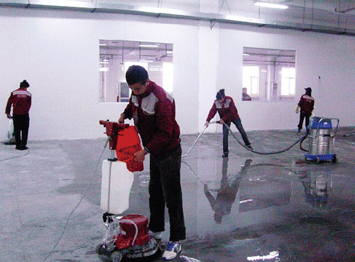 水泥地面打磨圖片/水泥地面打磨樣板圖 (4)