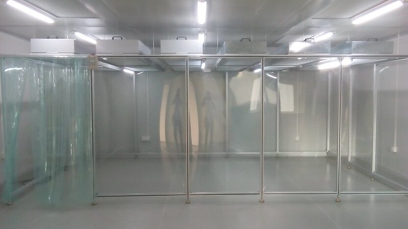 蘇州宜藍(lán) 無(wú)塵凈化棚 現(xiàn)場(chǎng)安裝百、千、級(jí) 移動(dòng)式潔凈棚、FFU凈化單元