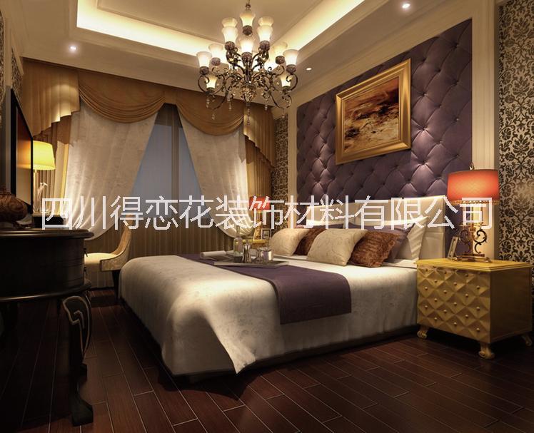 定做歐式拉扣軟包臥室客廳餐廳背景圖片/定做歐式拉扣軟包臥室客廳餐廳背景樣板圖 (3)