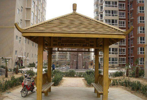 湖北古建涼亭圖片