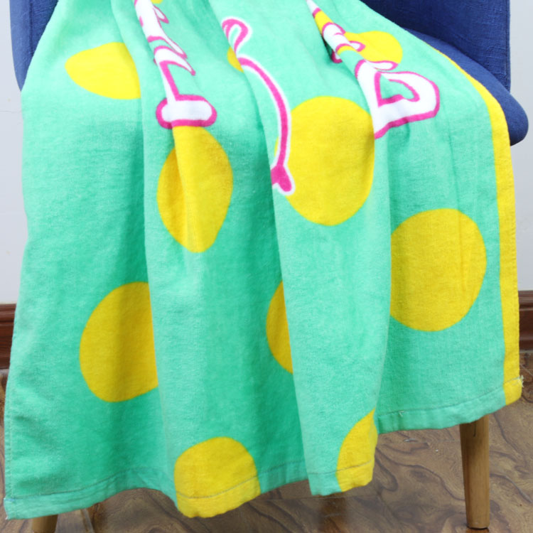 純棉割絨活性印花沙灘巾圖片/純棉割絨活性印花沙灘巾樣板圖 (3)