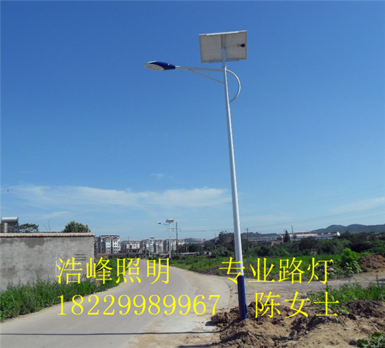 湖南永州冷水灘太陽能路燈廠家直銷圖片