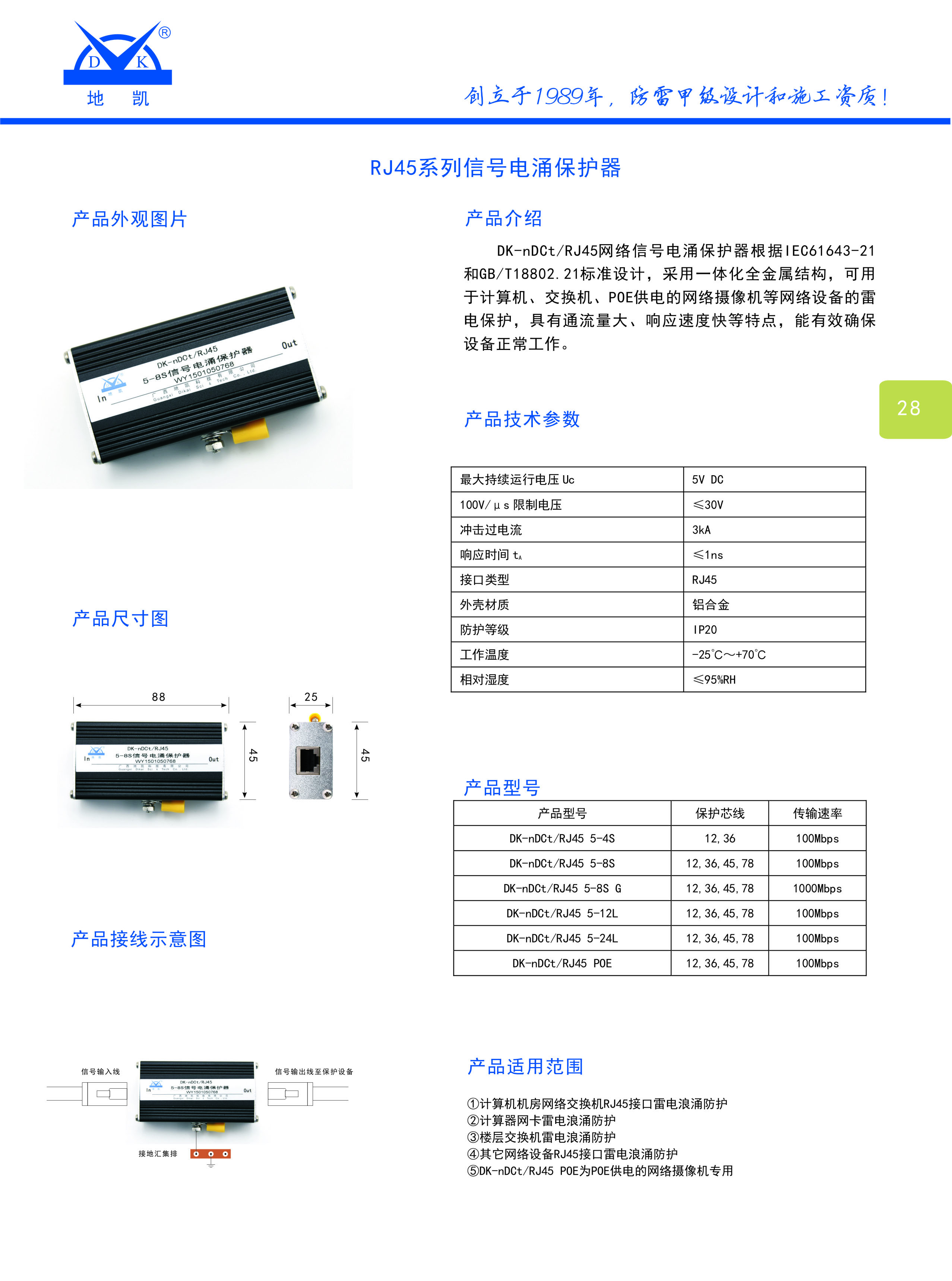 網(wǎng)絡(luò)信號防雷器圖片/網(wǎng)絡(luò)信號防雷器樣板圖 (4)