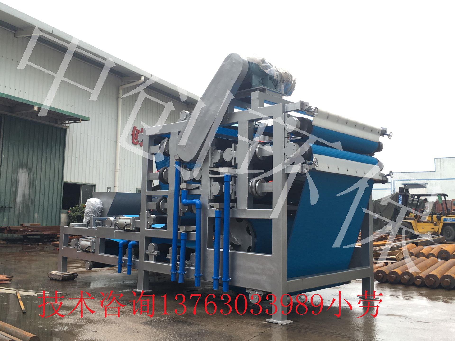 椰子殼椰糠基質(zhì)壓榨脫水機(jī)