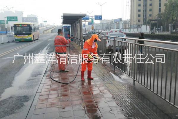 廣州海珠地面清洗圖片