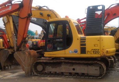 昆山功浩轉(zhuǎn)讓小松120二手挖掘機