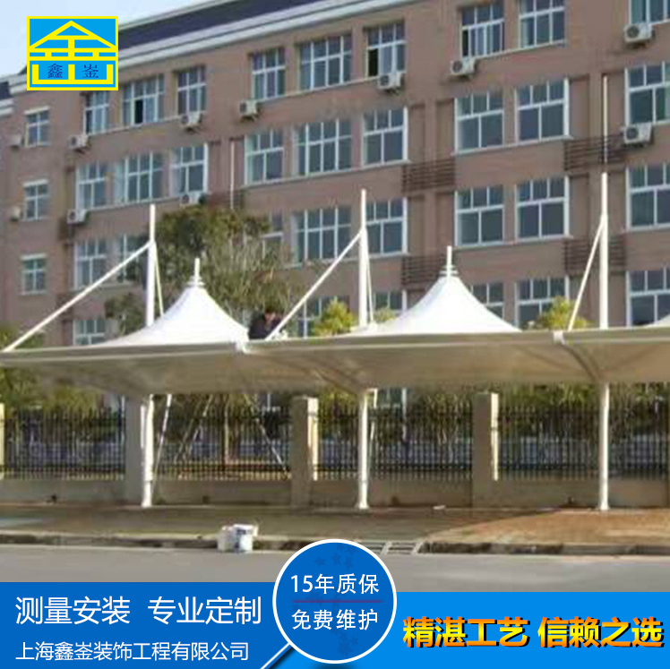 上海停車棚圖片/上海停車棚樣板圖 (2)
