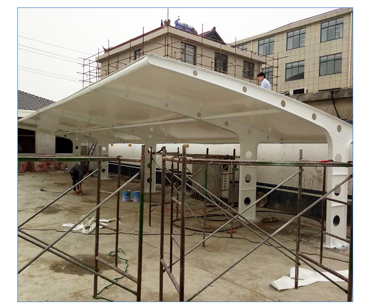 上海膜結構停車棚廠家 圖片 公司 價格