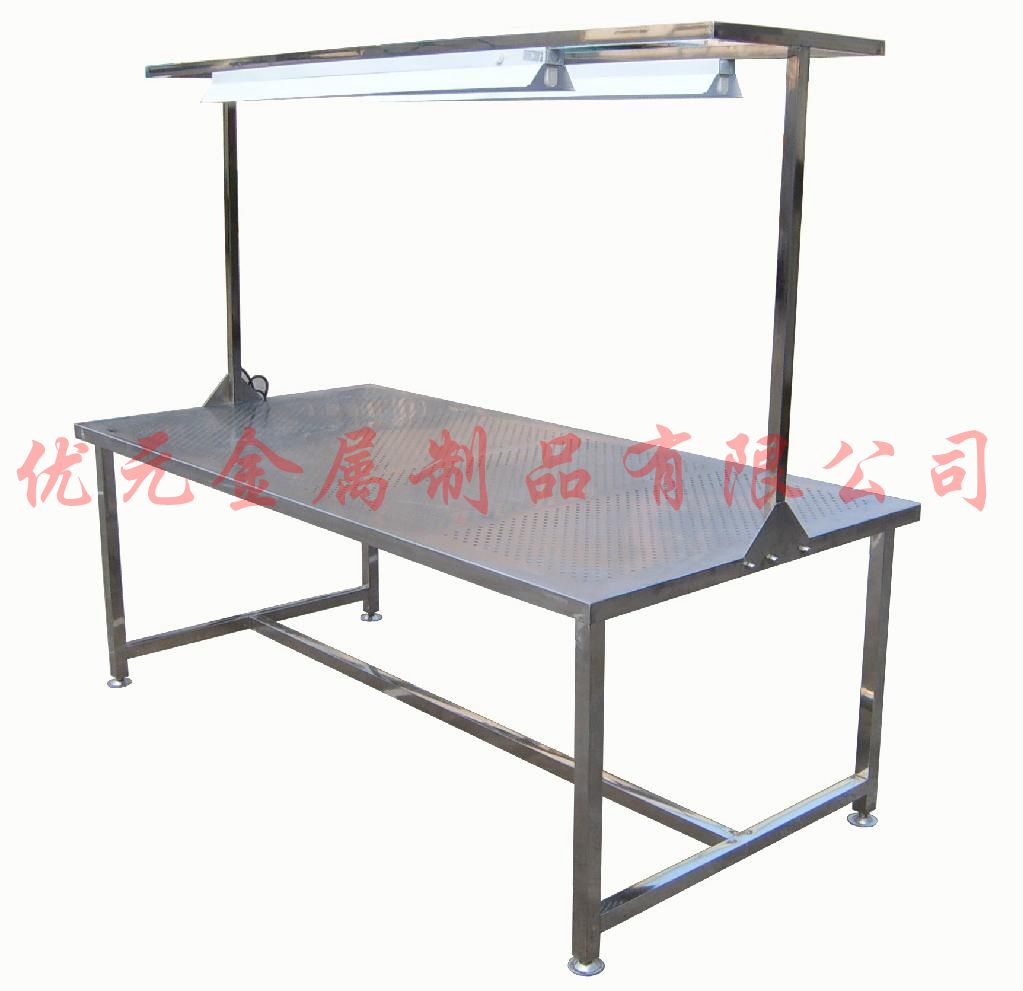 不銹鋼工作臺(tái)寧波工作臺(tái)圖片