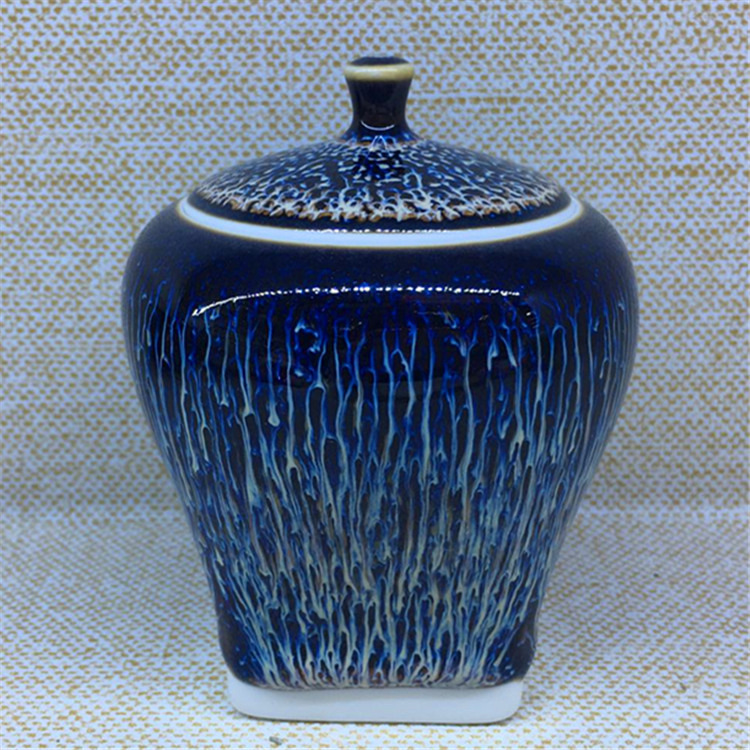 色釉茶葉罐圖片/色釉茶葉罐樣板圖 (1)