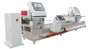 供應(yīng)鋁型材數(shù)控雙頭精密切割下料鋸安徽隔熱斷橋鋁合金門窗加工機器設(shè)備