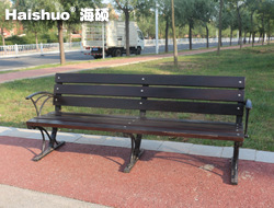 山東廣場(chǎng)休閑椅戶外公園椅廠家批發(fā)鑄鐵防腐木椅 步行街休閑長(zhǎng)椅子