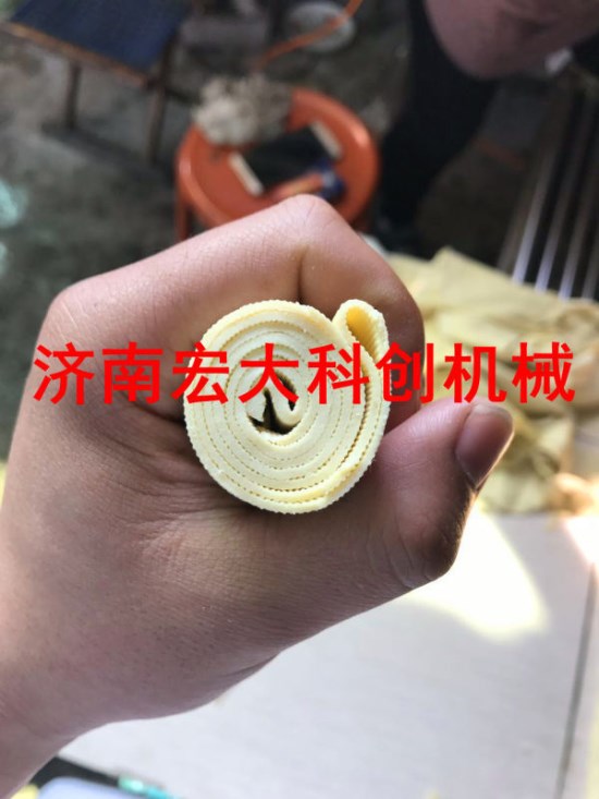 宏大自动豆皮机厚薄可调