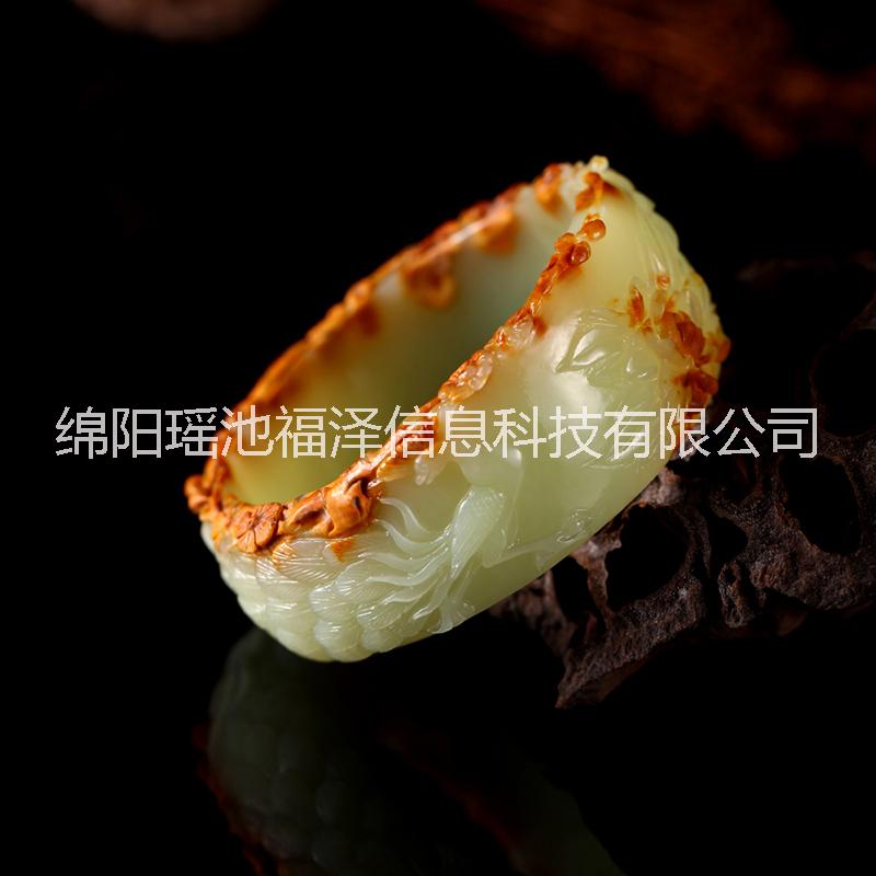 雕刻手鐲?鳳戲牡丹