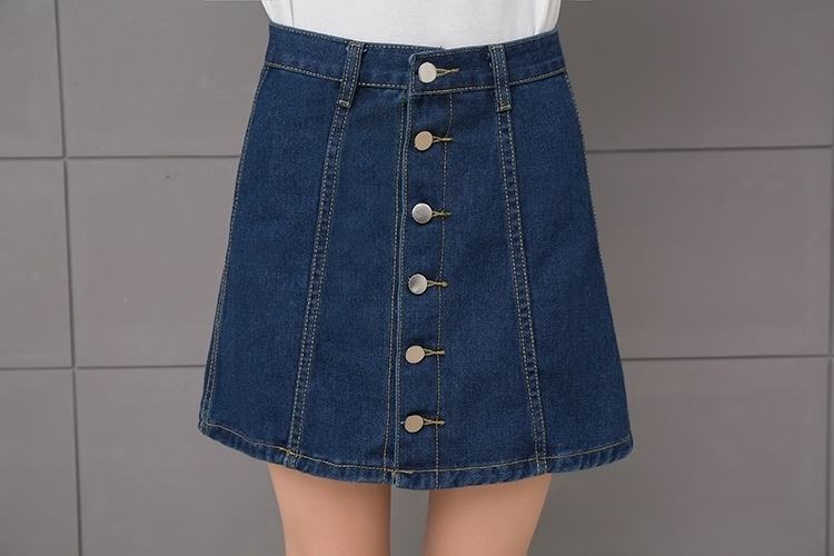 牛仔短裙圖片/牛仔短裙樣板圖 (3)